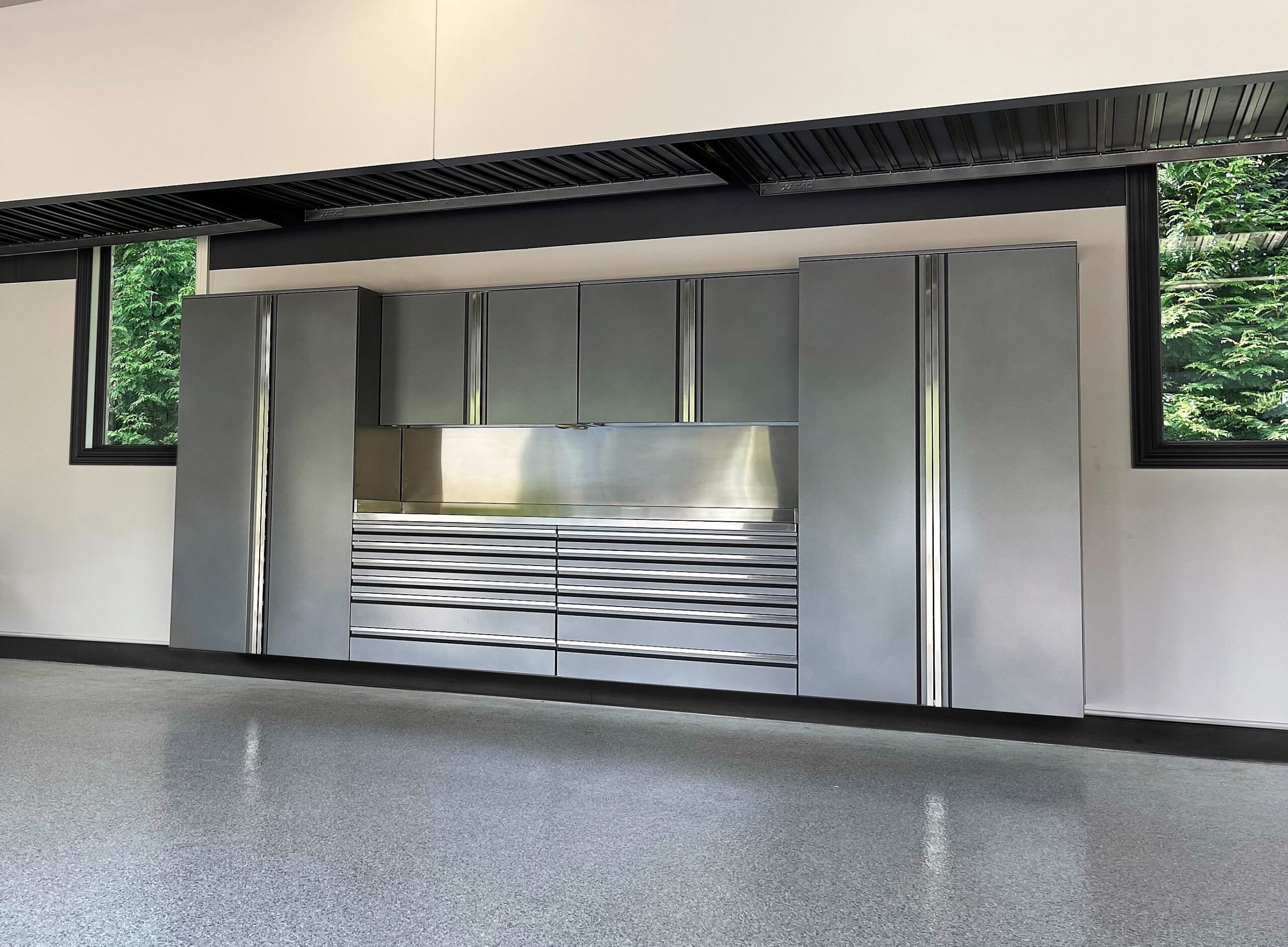 Luxury Metal Garage Cabinets