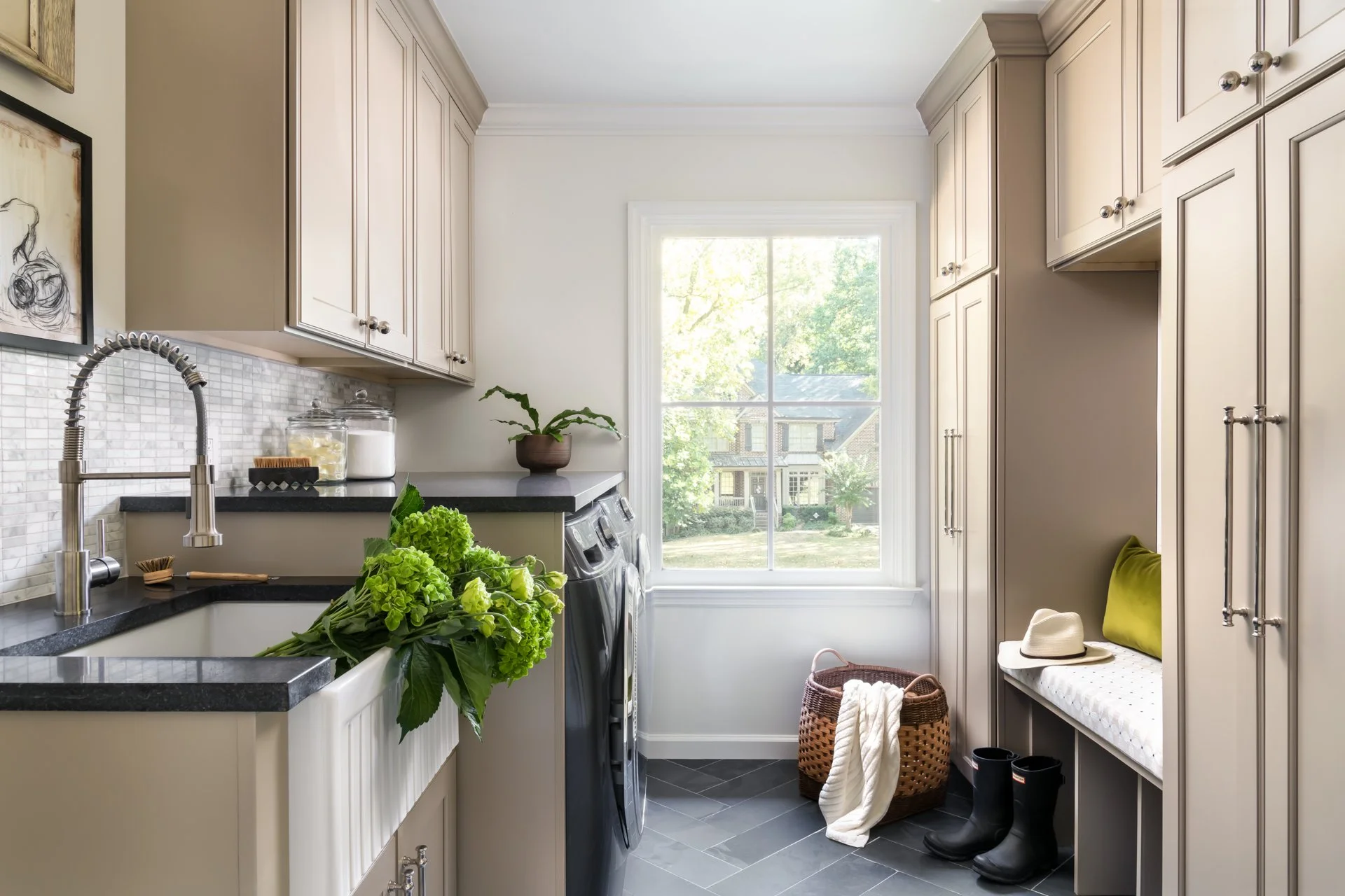 Luxury Laundry & Mudroom Design